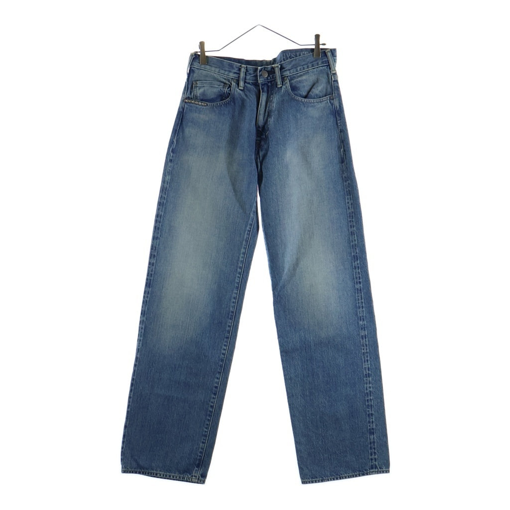 HYSTERIC GLAMOUR(ヒステリックグラマー) ルーズストレートデニムパンツ インディゴブルー 02251AP59