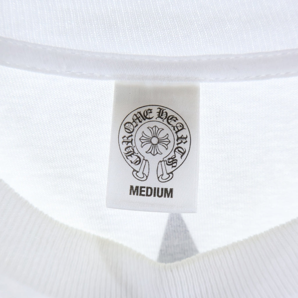 CHROME HEARTS(クロムハーツ) STAR PRINT SHAT スタープリント シャツ 半袖Tシャツ カットソー クルーネック ホワイト