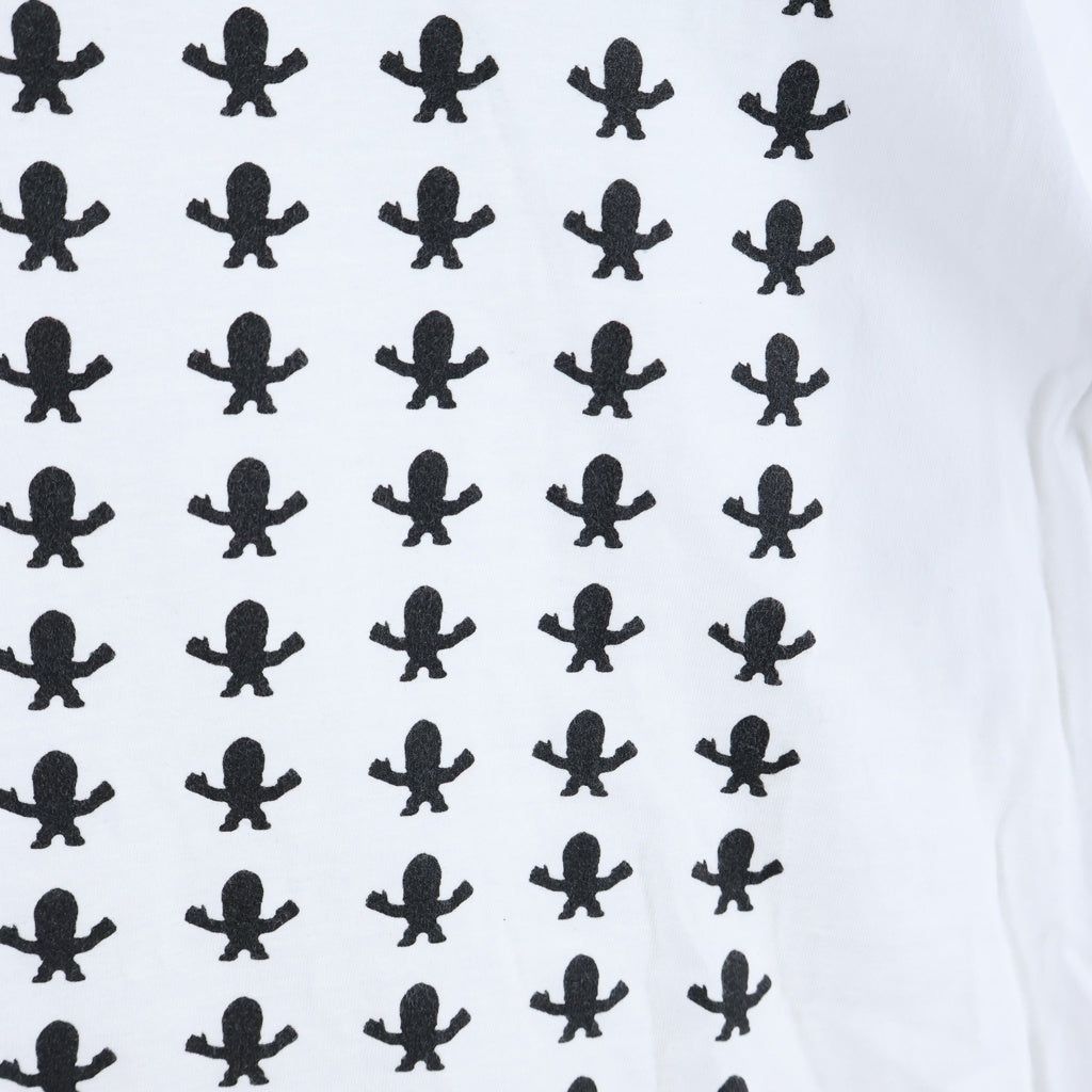 CHROME HEARTS(クロムハーツ) FOTI フォティ ティックマン 半袖Tシャツ カットソー クルーネック ホワイト