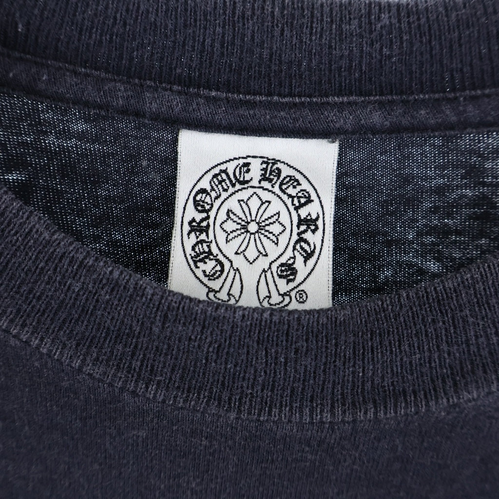 CHROME HEARTS(クロムハーツ) OLD CH S/S TEE オールド ロサンゼルス限定 胸クロスプリント クルーネック半袖Tシャツカットソー ブラック