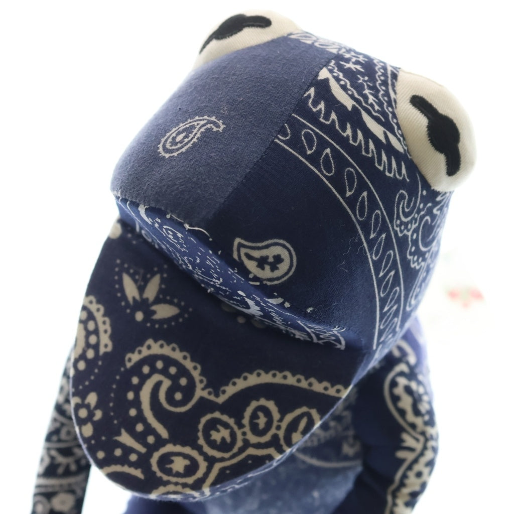 READY MADE(レディメイド) BANDANA FROG MAN バンダナ フロッグマン ぬいぐるみ ネイビー