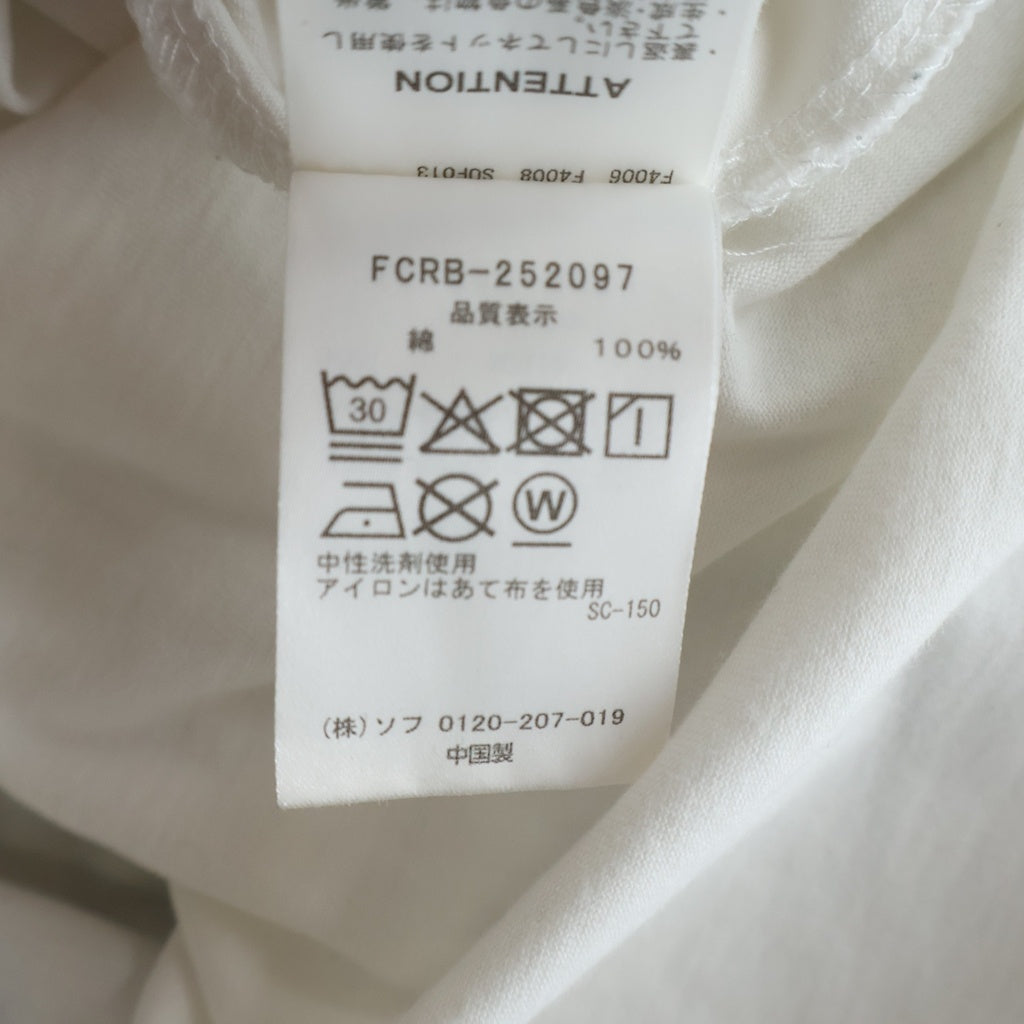 F.C.R.B.(エフシーアールビー) 22SS BIG LOGO TEAM BAGGY TEE ビッグ ロゴ チームバギー 長袖Tシャツ ロングスリーブ クルーネック FCRB-220060