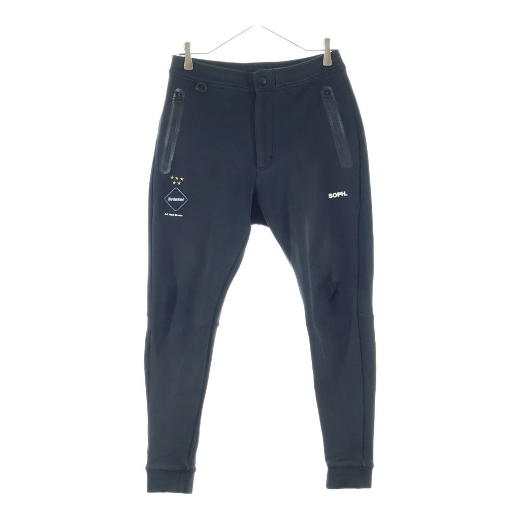 F.C.R.B./F.C.Real Bristol/FCRB(エフシーアールビー/エフシーレアルブリストル) SWEAT TRAINING PANTS スウェット トレーニング パンツ ブラック FCRB-200046