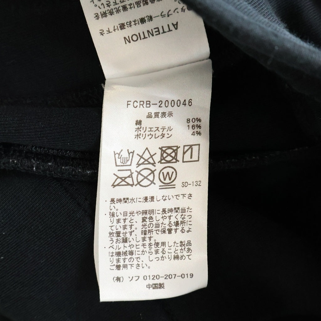 F.C.R.B./F.C.Real Bristol/FCRB(エフシーアールビー/エフシーレアルブリストル) SWEAT TRAINING PANTS スウェット トレーニング パンツ ブラック FCRB-200046