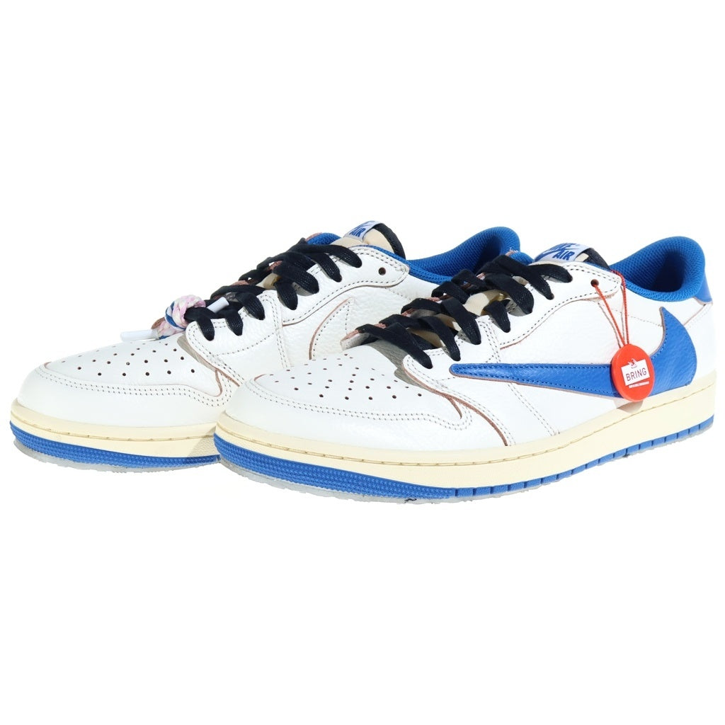 NIKE(ナイキ) ×Travis Scott ×fragment design AIR JORDAN 1 LOW OG トラヴィススコット フラグメントデザイン エアジョーダン1 ローカットスニーカー US11.5/29.5cm DM7866-104