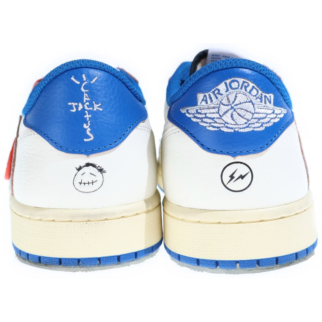 NIKE(ナイキ) ×Travis Scott ×fragment design AIR JORDAN 1 LOW OG トラヴィススコット フラグメントデザイン エアジョーダン1 ローカットスニーカー US11.5/29.5cm DM7866-104