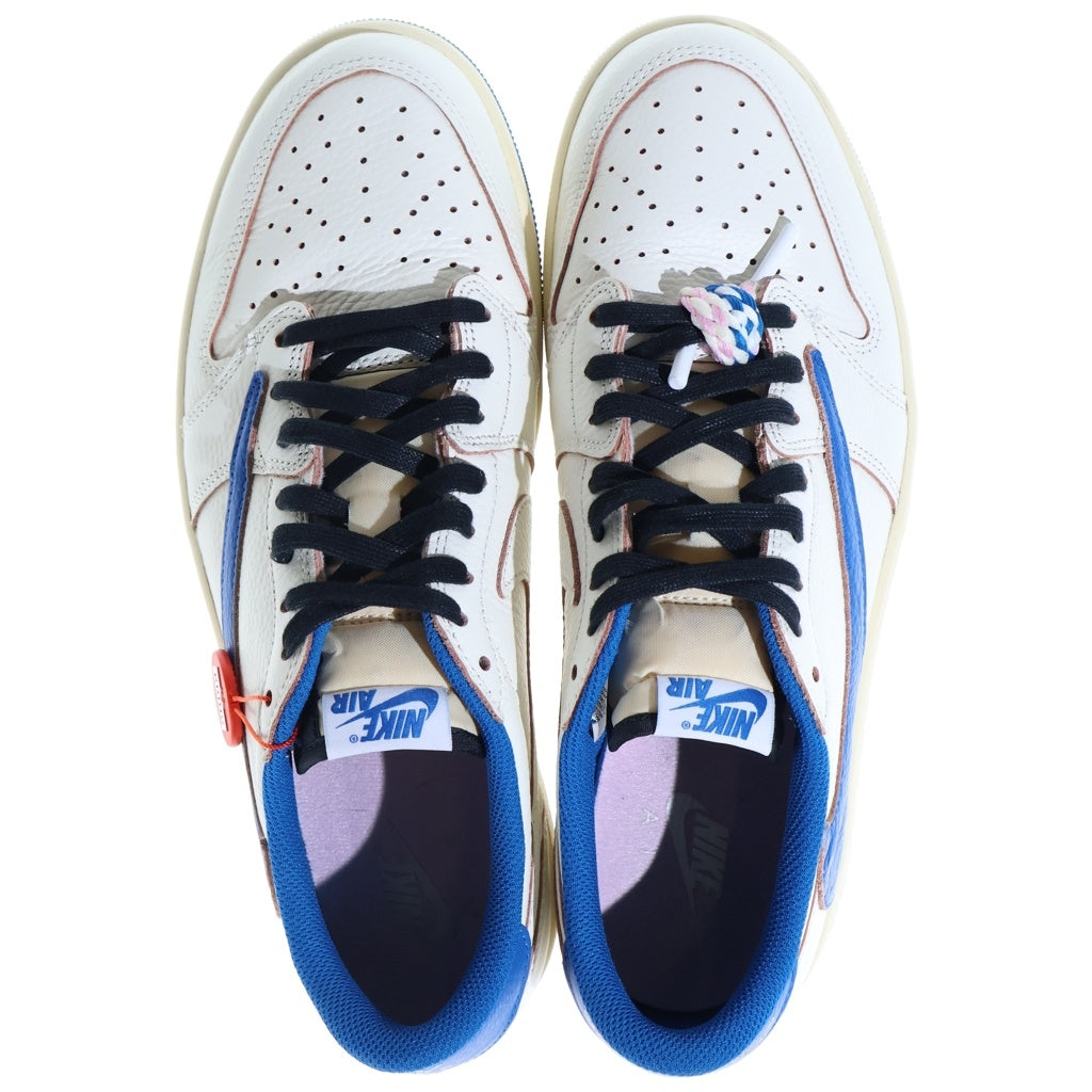 NIKE(ナイキ) ×Travis Scott ×fragment design AIR JORDAN 1 LOW OG トラヴィススコット フラグメントデザイン エアジョーダン1 ローカットスニーカー US11.5/29.5cm DM7866-104