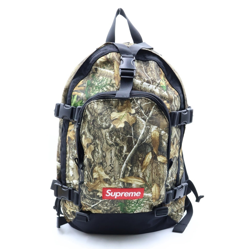 SUPREME(シュプリーム) 19AW Backpack Real Tree Camo リアルツリーカモ バッグパック リュック ブラウン