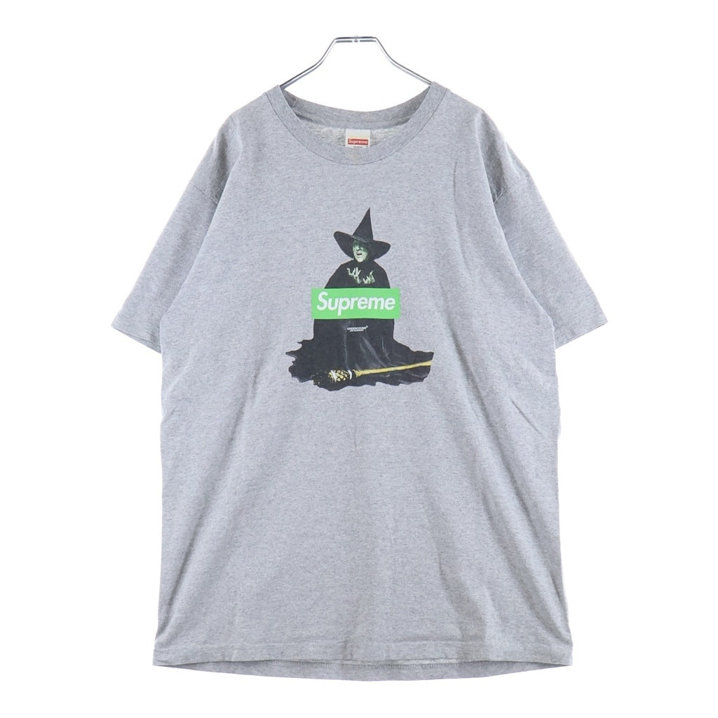 SUPREME(シュプリーム) 15SS ×UNDERCOVER Witch Tee ×アンダーカバー ウィッチプリント クルーネック半袖カットソー Tシャツ グレー