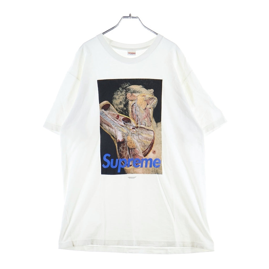 SUPREME(シュプリーム) 16AW ×UNDERCOVER Anatomy Tee ×アンダーカバー アナトミー プリント 半袖Tシャツ カットソー ホワイト