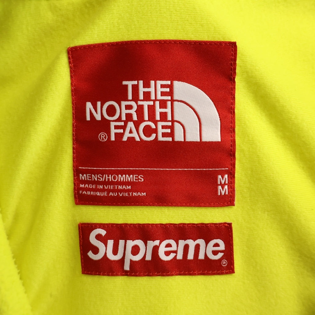 SUPREME(シュプリーム) 18AW ×THE NORTH FACE Expedition Fleece Jacket NL71809I ザノースフェイス エクスペディション ジップアップ フリースジャケット ブルゾン イエロー