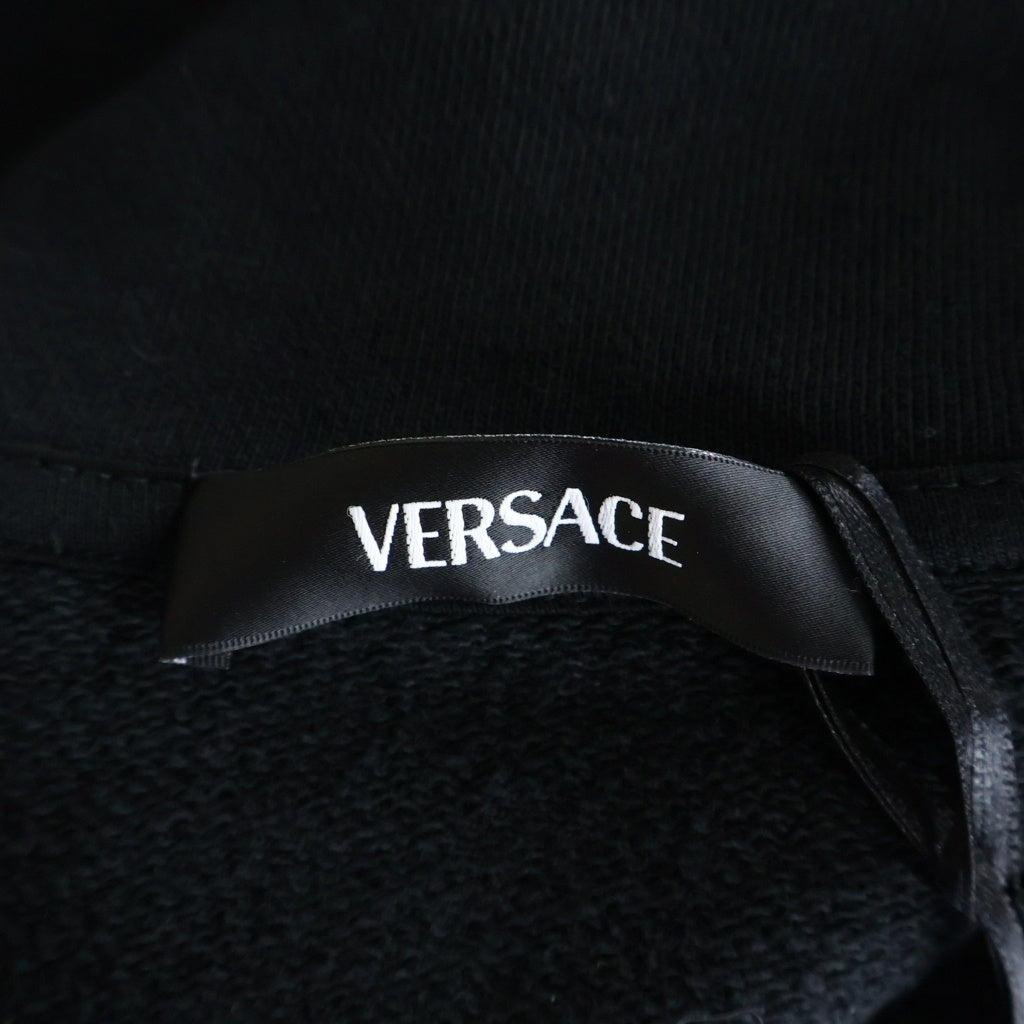 VERSACE(ヴェルサーチ) 23SS Medusa Cotton High-Neck Zip-Up Jacket 1014422 1A10247 メデューサコットンハイネックジップアップジャケット ロゴプリントジップアップトラックジャケット