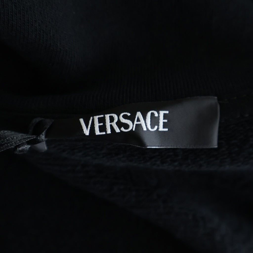 VERSACE(ヴェルサーチ) 23SS Medusa Cotton High-Neck Zip-Up Jacket 1014422 1A10247 メデューサコットンハイネックジップアップジャケット ロゴプリントジップアップトラックジャケット