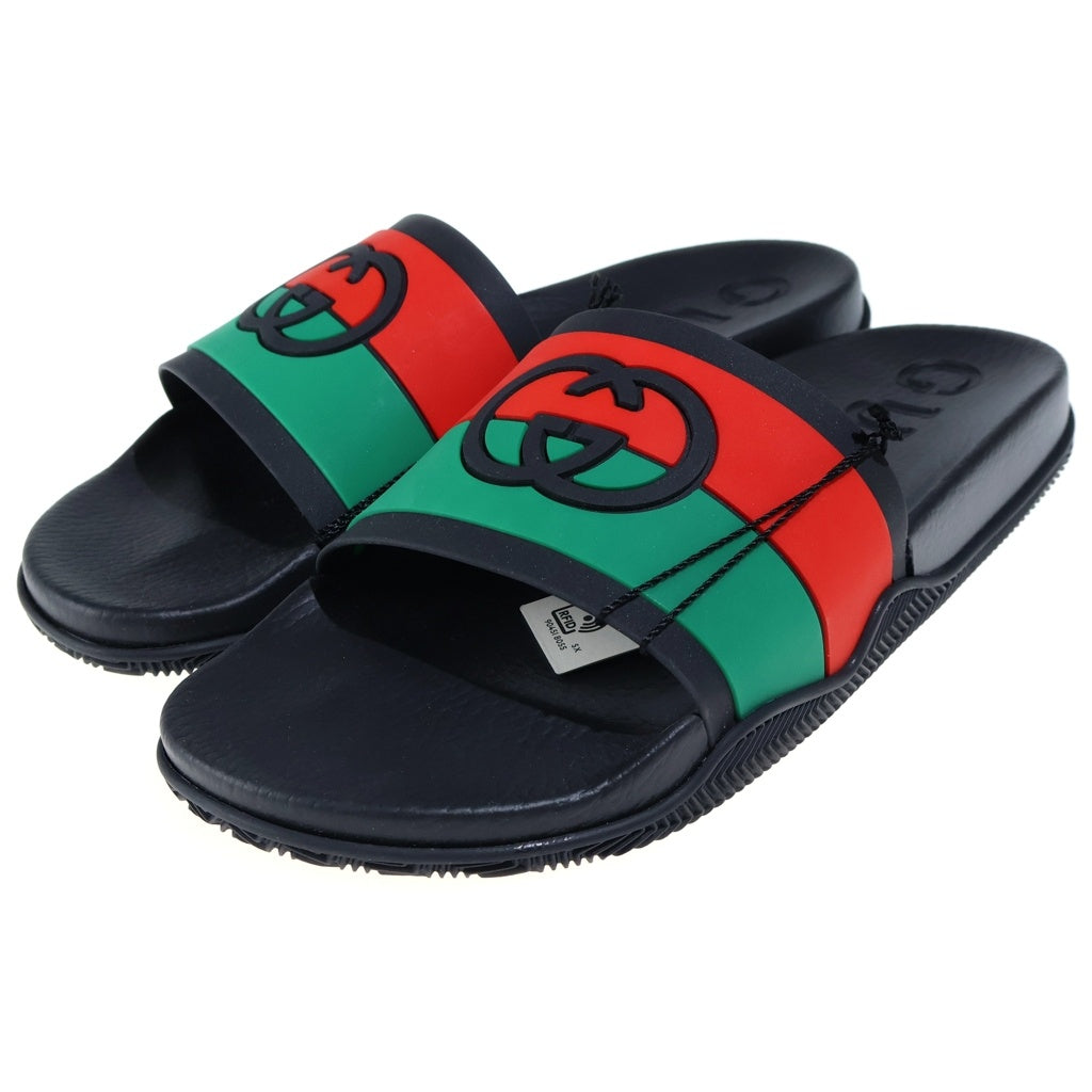 GUCCI(グッチ) インターロッキングG スライドサンダル 678278 ブラック
