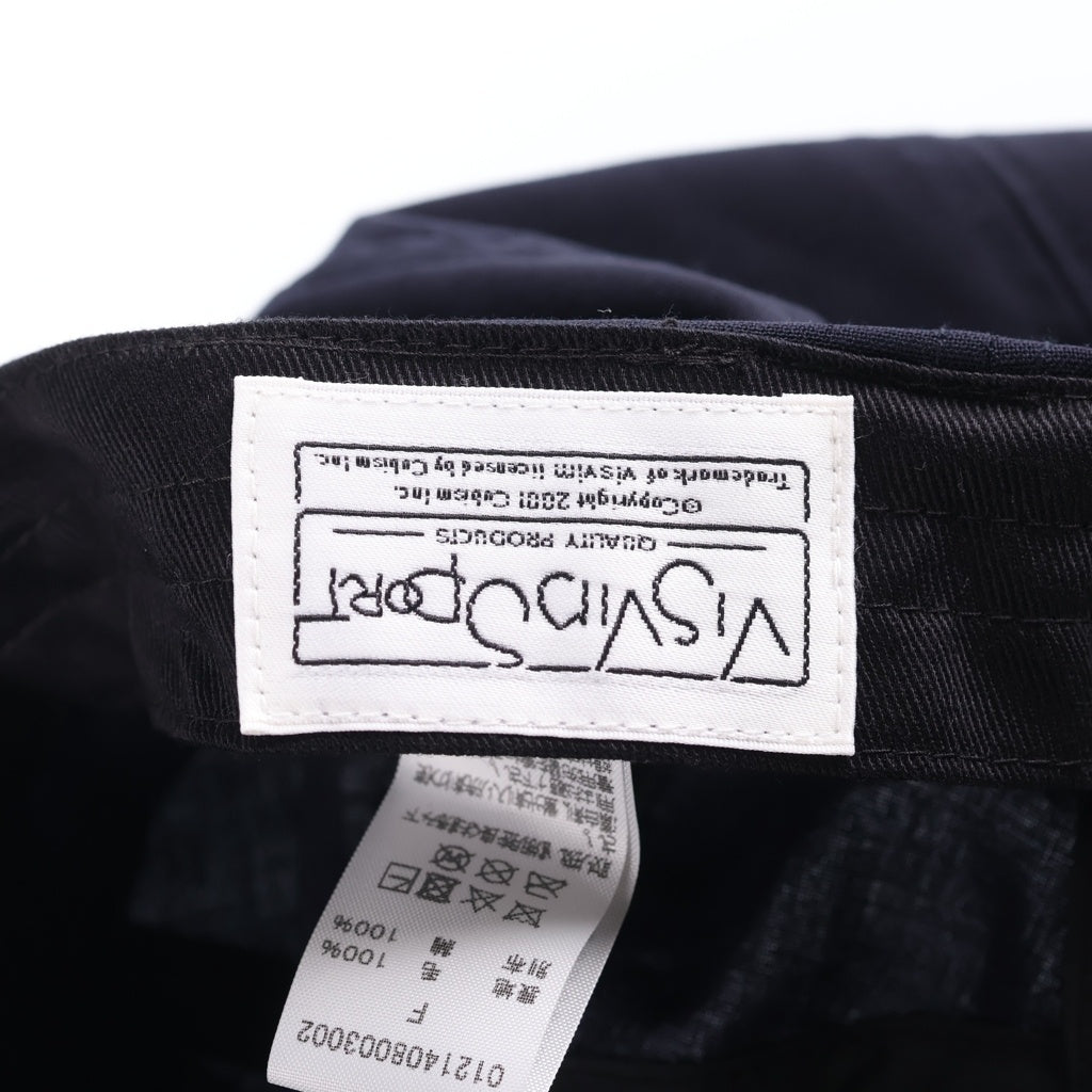 VISVIM(ヴィスヴィム) VS BATON CAP ウールキャップ 帽子 ネイビー 0121408003002