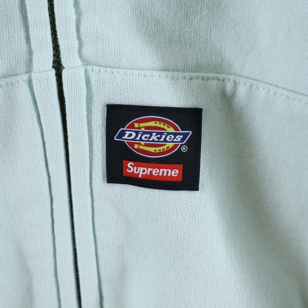 SUPREME(シュプリーム) 25AW Dickies Quilted Lined Zip Up Hooded Sweatshirt ディッキーズ 裏地キルティング ジップアップスウェットパーカー フーディー ブルー