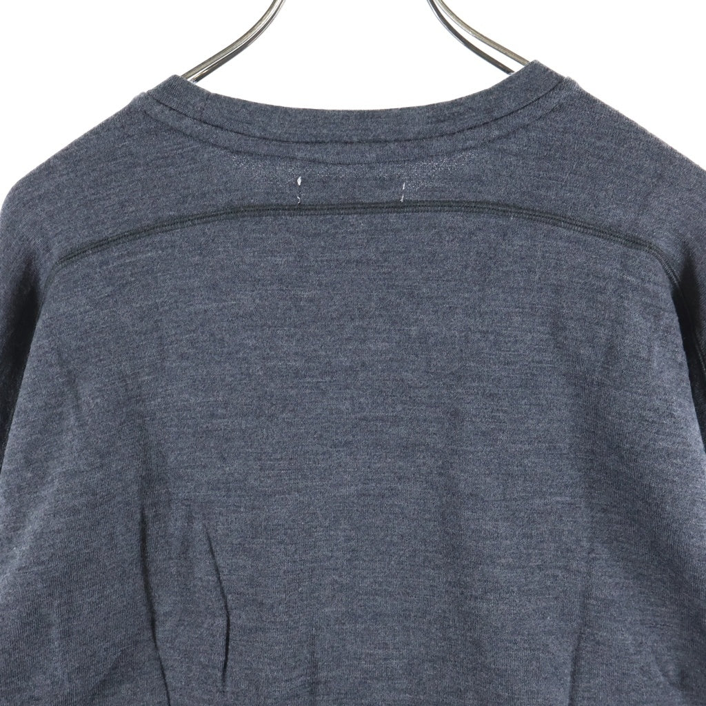 nonnative(ノンネイティブ) WOOL SWEATSHIRT ウール クルーネックスウェットトレーナー グレー NN-C4009