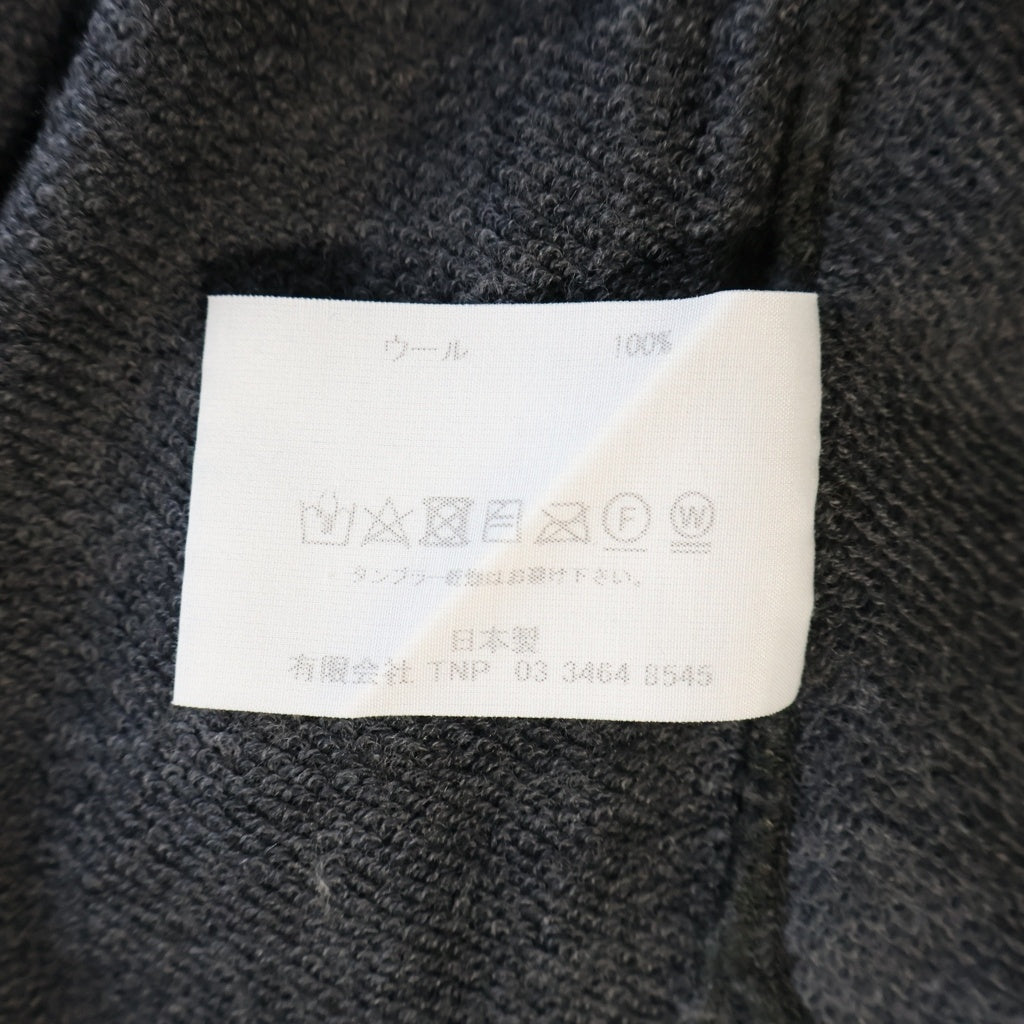 nonnative(ノンネイティブ) WOOL SWEATSHIRT ウール クルーネックスウェットトレーナー グレー NN-C4009