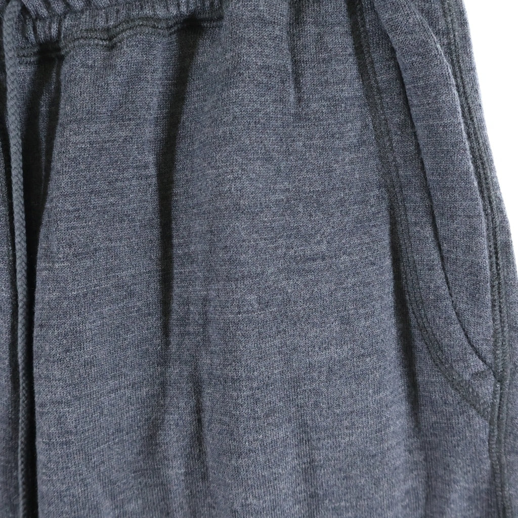 nonnative(ノンネイティブ) DWELLER EASY RIB PANTS WOOL HEAVYWEIGHT JERSEY イージースウェットパンツ グレー NN-P4036