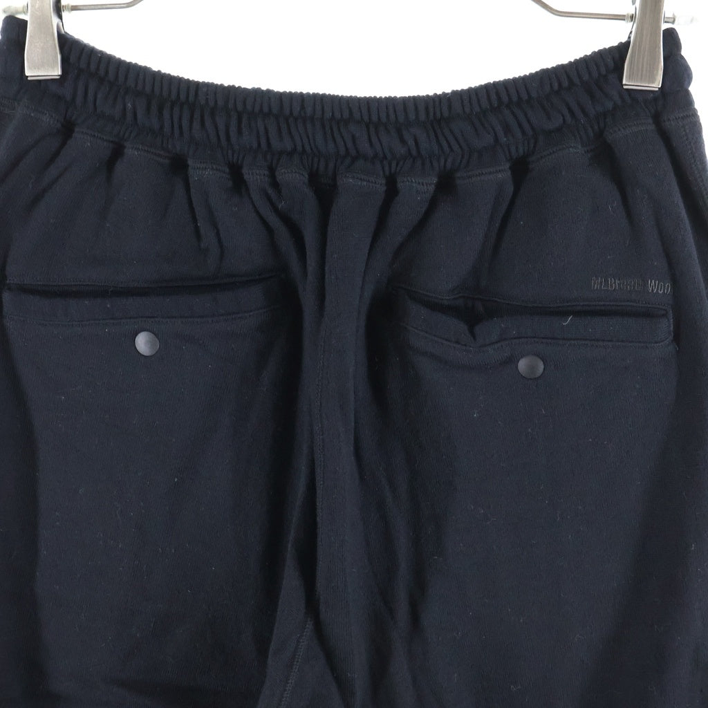 nonnative(ノンネイティブ) DWELLER EASY RIB PANTS WOOL HEAVYWEIGHT JERSEY イージースウェットパンツ ブラック NN-P4036
