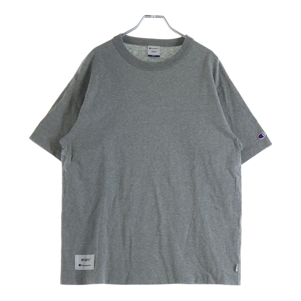 WTAPS(ダブルタップス) 24AW Champion L/S T-Shirt チャンピオン 長袖Tシャツ ロンT グレー C8-B413