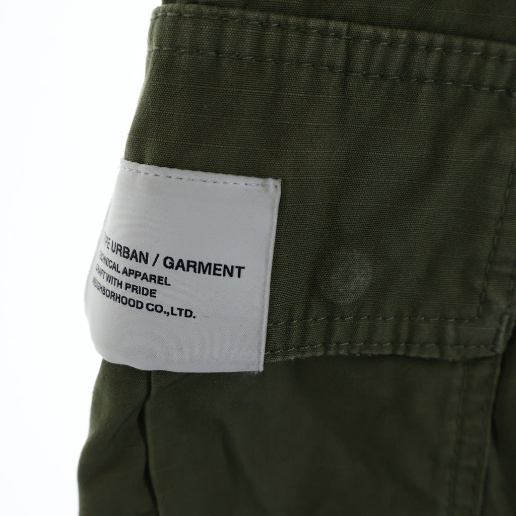 NEIGHBORHOOD(ネイバーフッド) 23SS WIDE CARGO PANTS ワイドカーゴパンツ カーキ 231YTNH-PTM03
