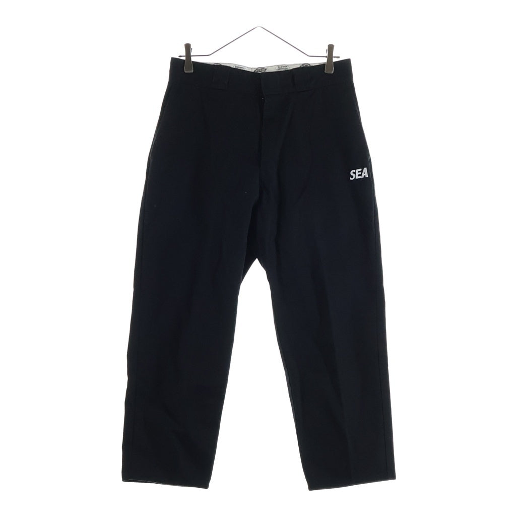 WIND AND SEA(ウィンダンシー) Dickies WORK PANTS ディッキーズ ワークパンツ ブラック
