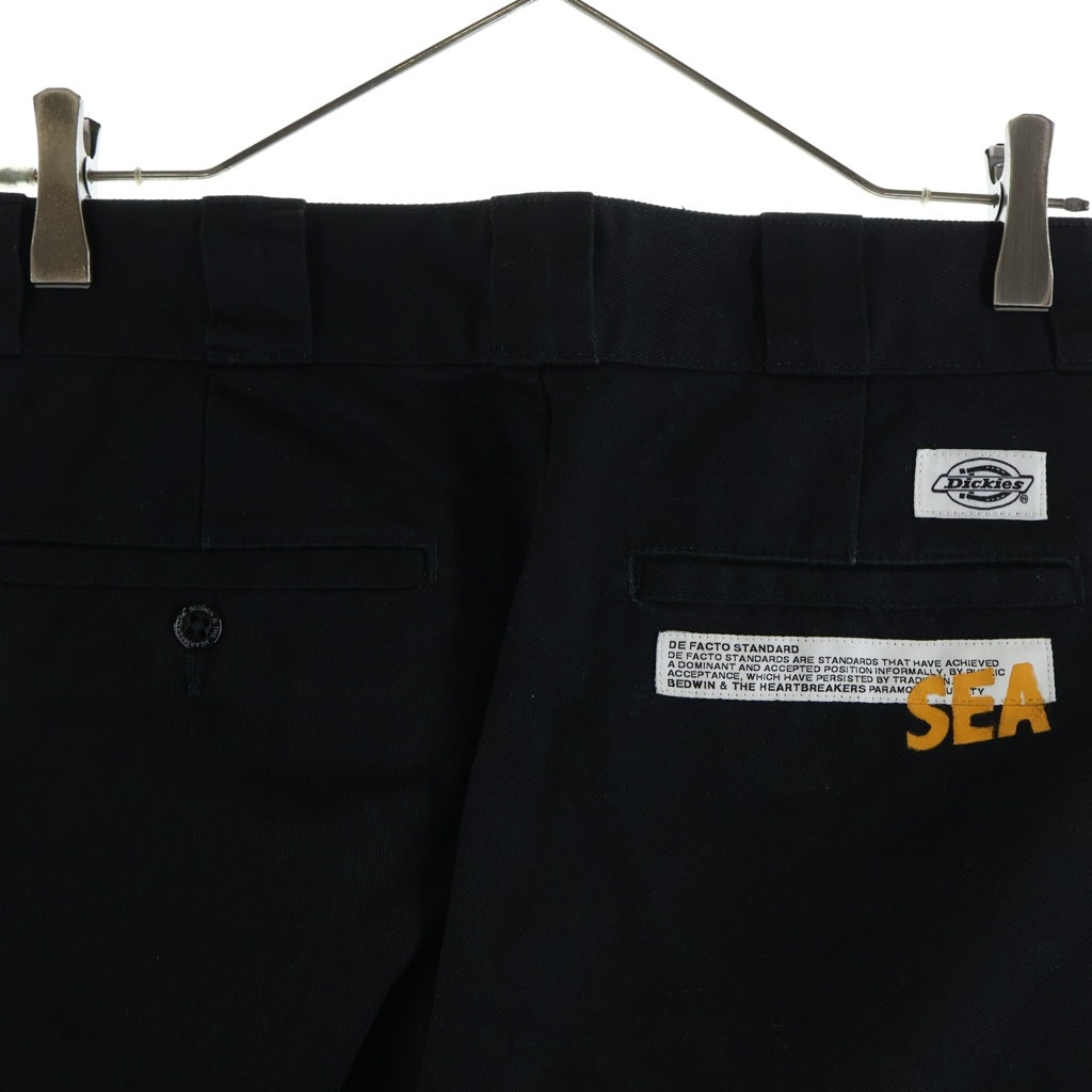 WIND AND SEA(ウィンダンシー) Dickies WORK PANTS ディッキーズ ワークパンツ ブラック