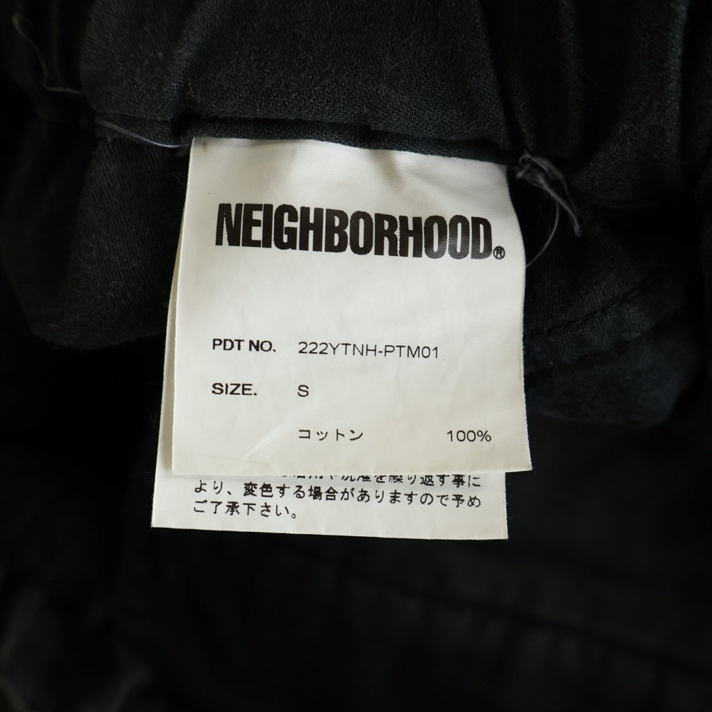 NEIGHBORHOOD(ネイバーフッド) 22AW WIDE CARGO PT.CO ワイドカーゴパンツ ブラック 222YTNH-PTM01