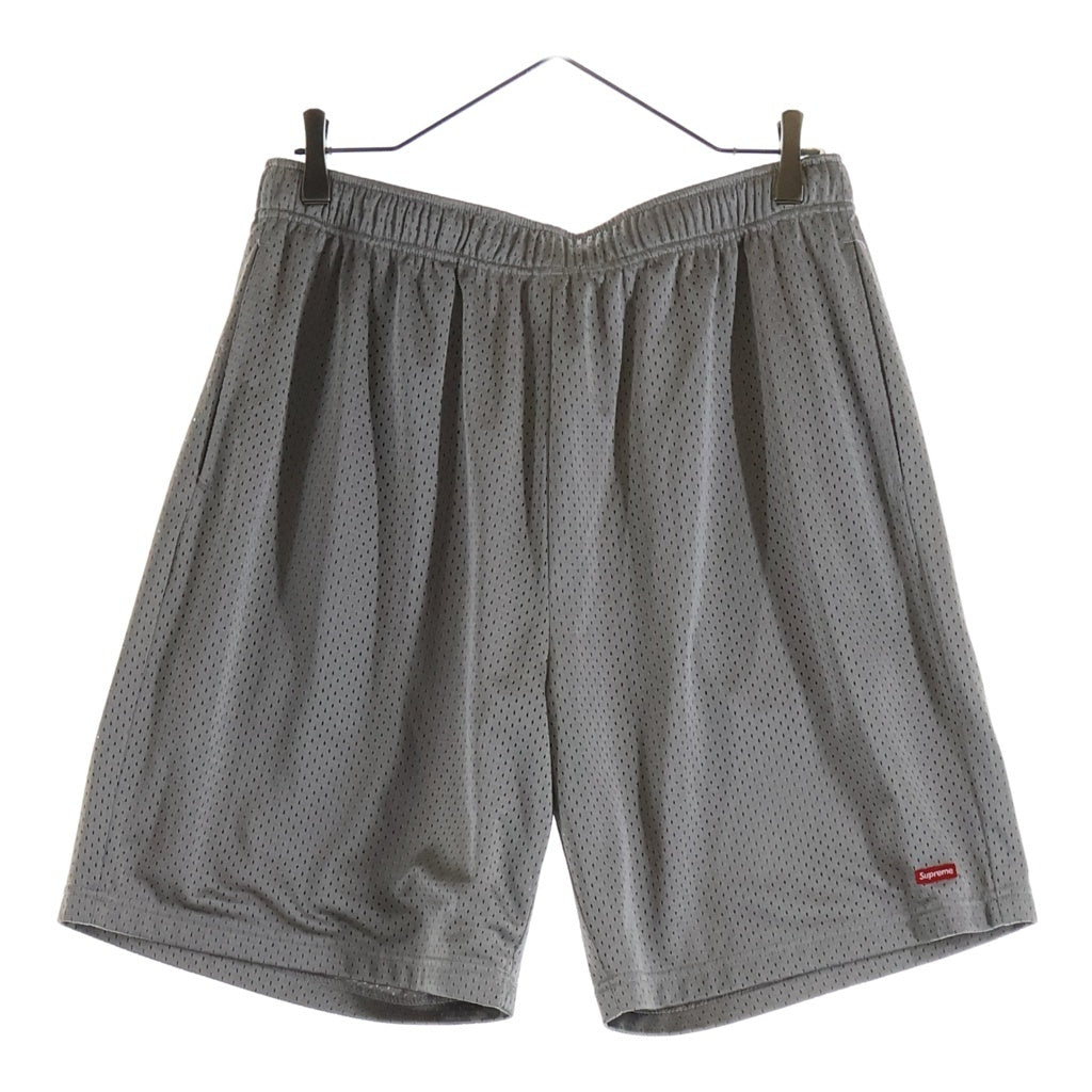 SUPREME(シュプリーム) 23SS Small Box Baggy Mesh Short スモールボックスロゴ メッシュバギーショーツ ハーフパンツ グレー