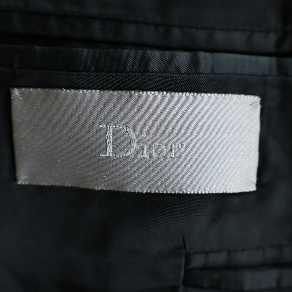 Dior HOMME(ディオールオム) 04AW エディ期 1Bテーラードジャケット チューブジャケット ブラック 4HH1021833