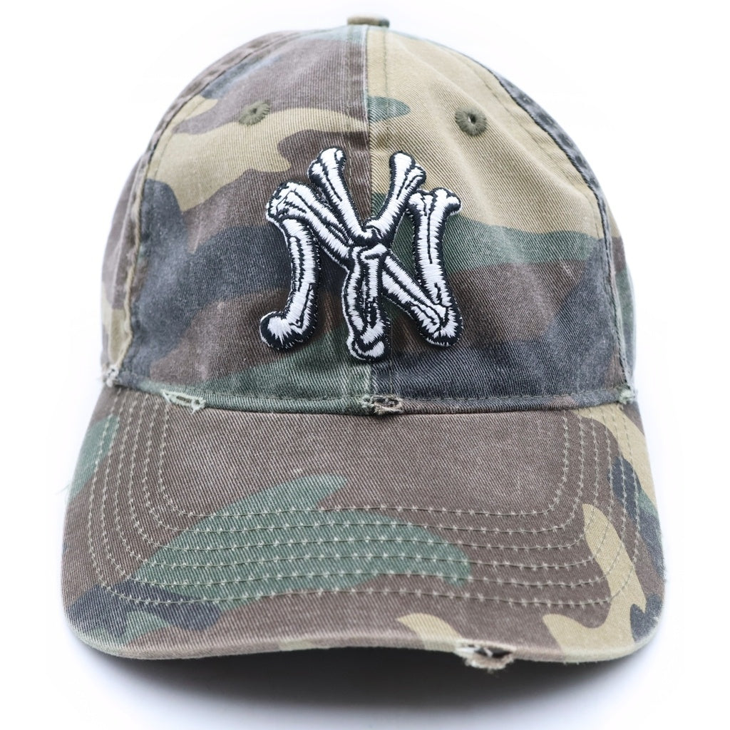 BASICKS(ベイシックス) x F.M.C.D 3WAY CAMO CAP カモ柄 キャップ 帽子 ブラウン