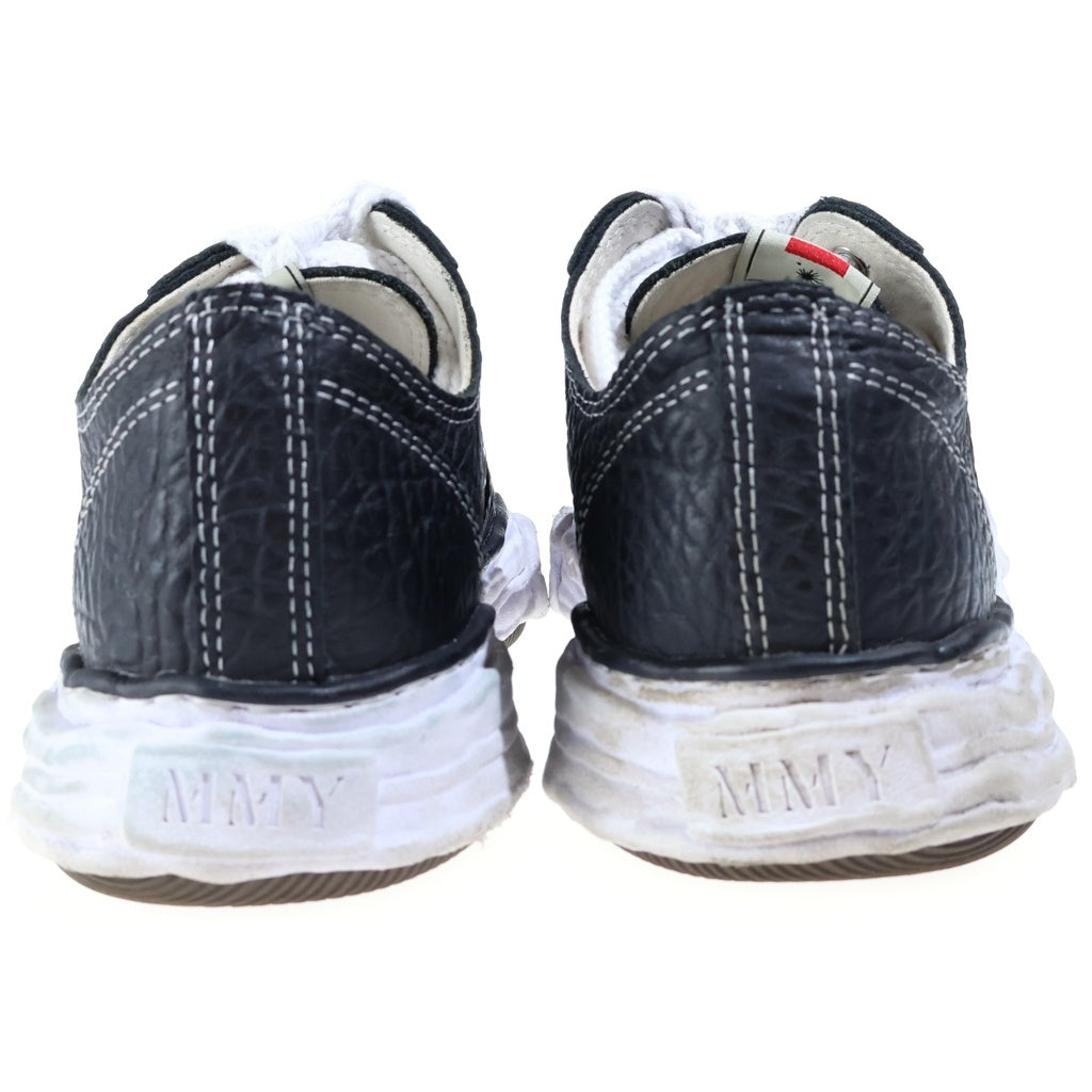 MAISON MIHARAYASUHIRO(メゾンミハラヤスヒロ) PETERSON23 OG Sole Monster Leather Low-top Sneaker A15FW723 ピーターソン23 オリジナルソールモンスターレザーローカットスニーカー ブラック/ホワイト