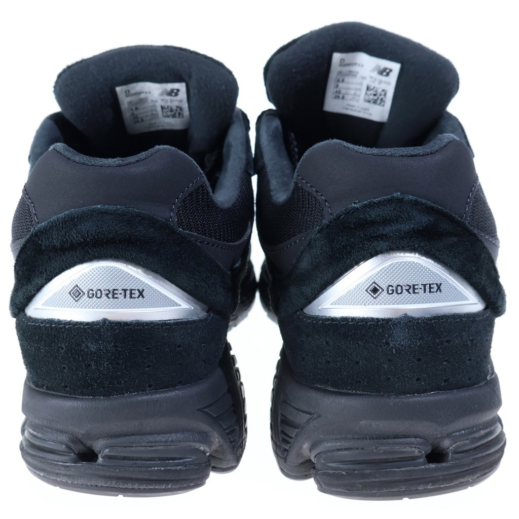 New Balance(ニューバランス) スウェードメッシュ ローカットスニーカー ブラック US8.5/26.5cm M2002RXX