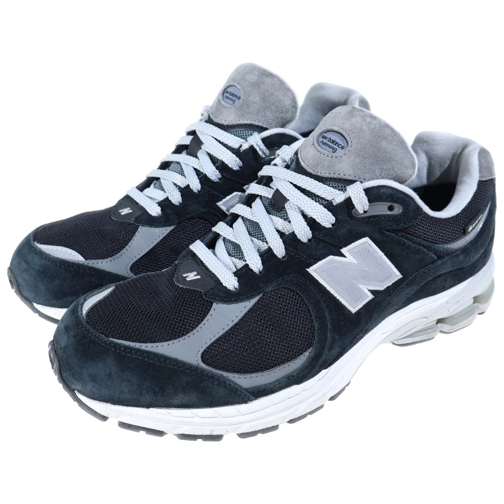 New Balance(ニューバランス) スウェードメッシュ ローカットスニーカー ブラック/グレー US9/27.0cm M2002RXD