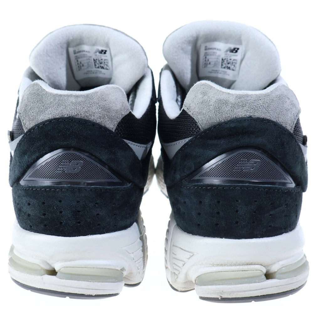 New Balance(ニューバランス) スウェードメッシュ ローカットスニーカー ブラック/グレー US9/27.0cm M2002RXD