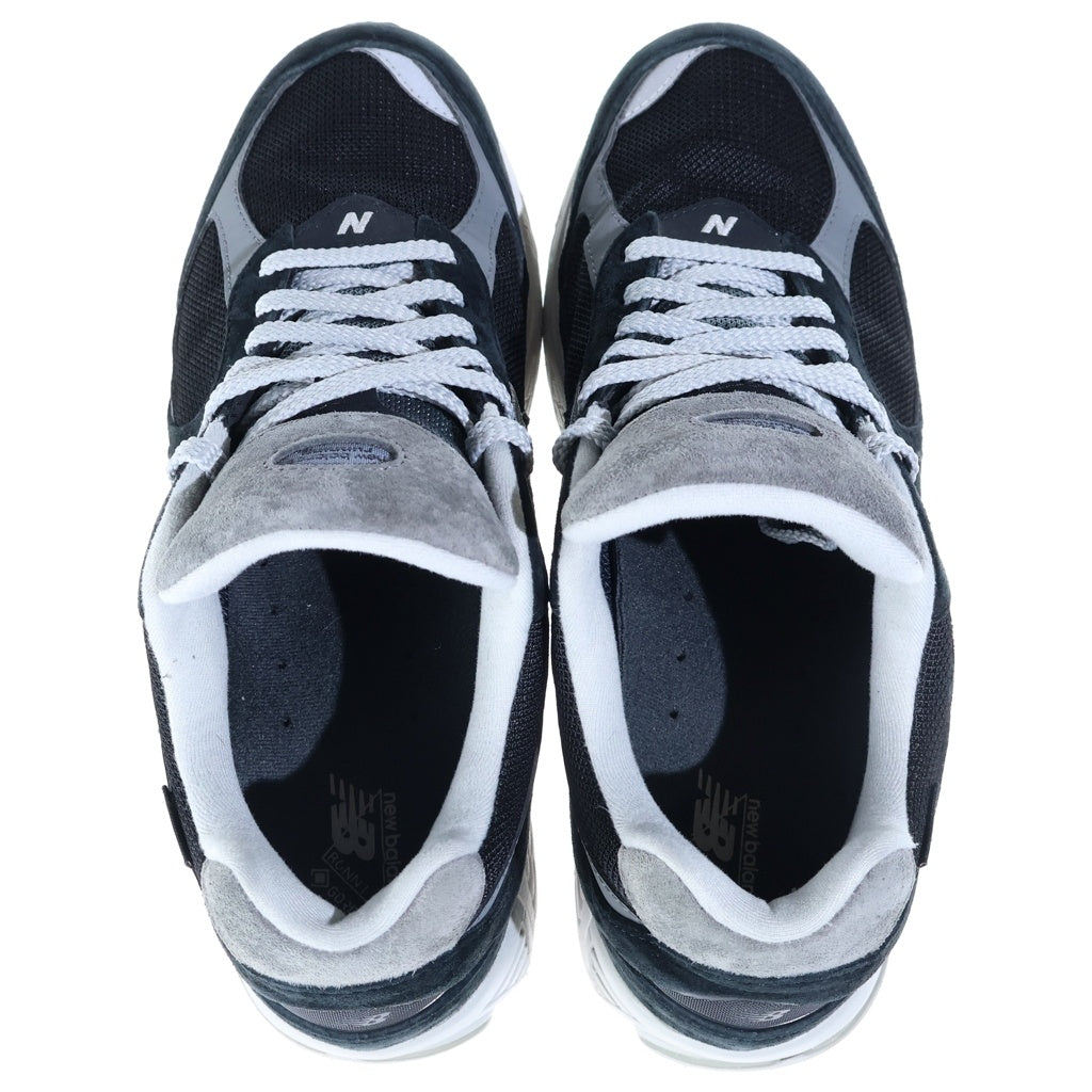 New Balance(ニューバランス) スウェードメッシュ ローカットスニーカー ブラック/グレー US9/27.0cm M2002RXD