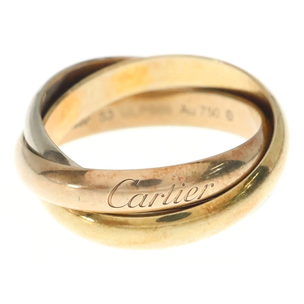 Cartier(カルティエ) トリニティ リング MM ゴールド/シルバー 53 レディース