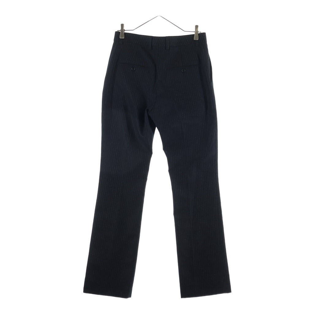 CELINE(セリーヌ) 22AW ウール ストライプ フレアスラックス ロングパンツ ブラック 2P401495R