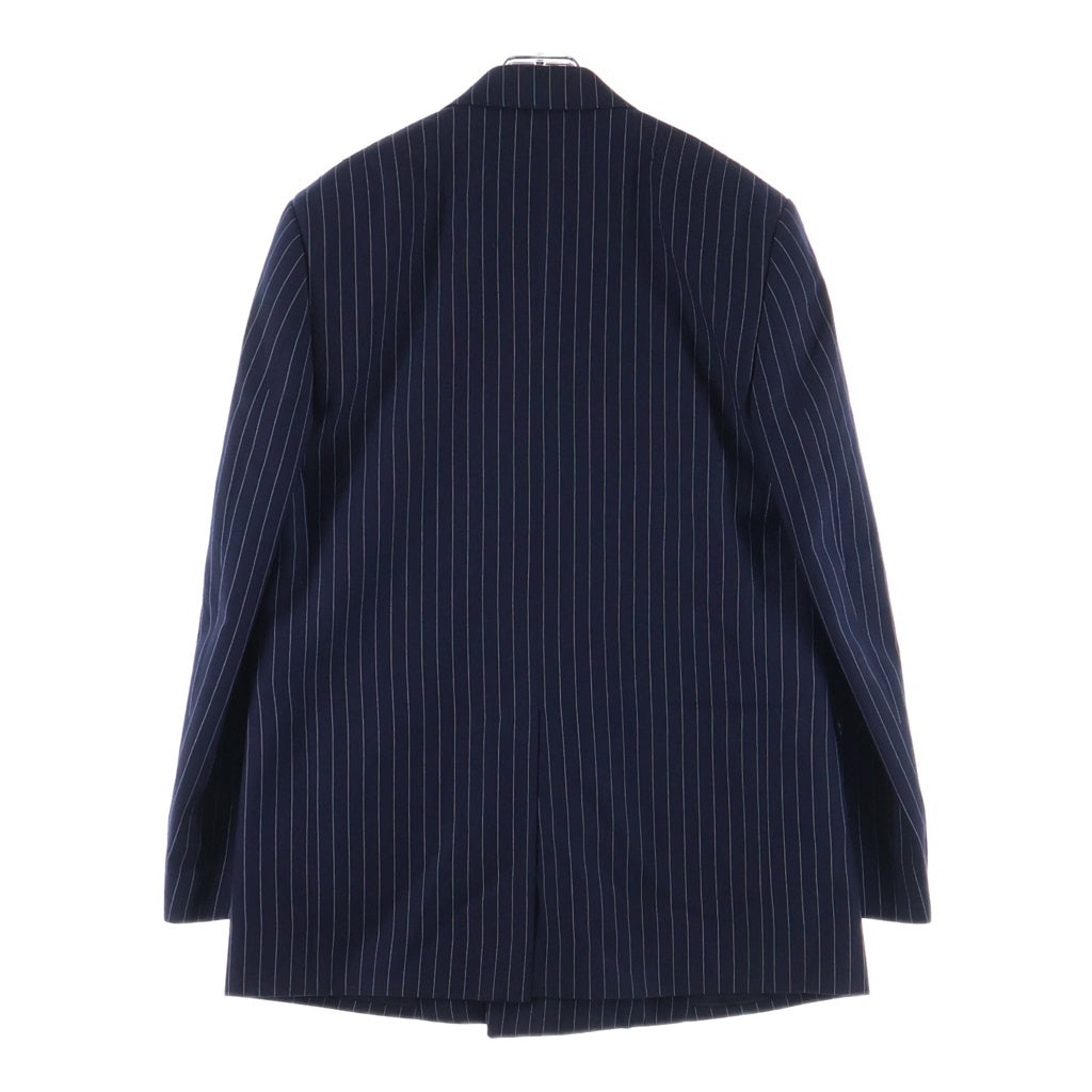 CELINE(セリーヌ) ストライプ ウール ボクシー ジャケット 2V16H399U ネイビー