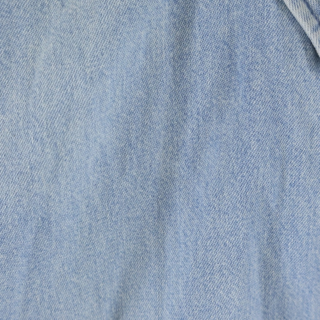 BALENCIAGA(バレンシアガ) 18SS BACK LOGO DENIM SHIRT バックロゴ デニムシャツ 長袖シャツ インディゴ 557578
