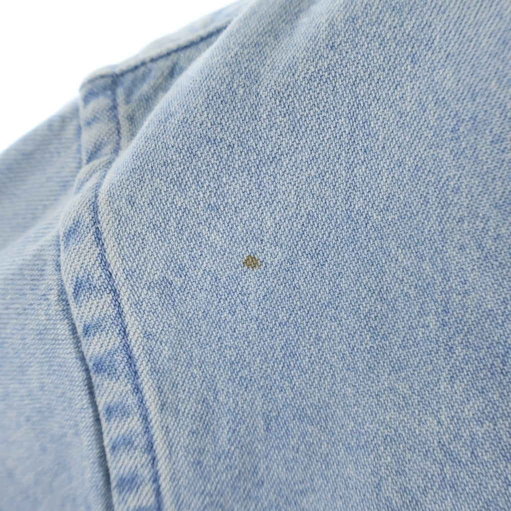 BALENCIAGA(バレンシアガ) 18SS BACK LOGO DENIM SHIRT バックロゴ デニムシャツ 長袖シャツ インディゴ 557578