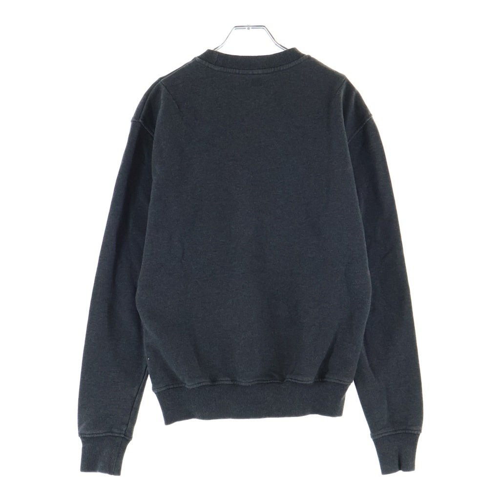 AMI Alexandre Mattiussi(アミアレクサンドルマテュッシ) Sweatshirt ハートロゴ刺繍 クルーネックスウェットトレーナー グレー H20HJ007.730