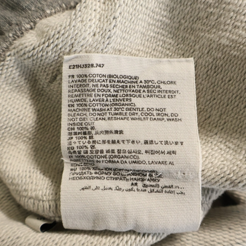 AMI Alexandre Mattiussi(アミアレクサンドルマテュッシ) Sweat Shorts ハートロゴ刺繍 スウェットハーフパンツ グレー E21HJ328.747