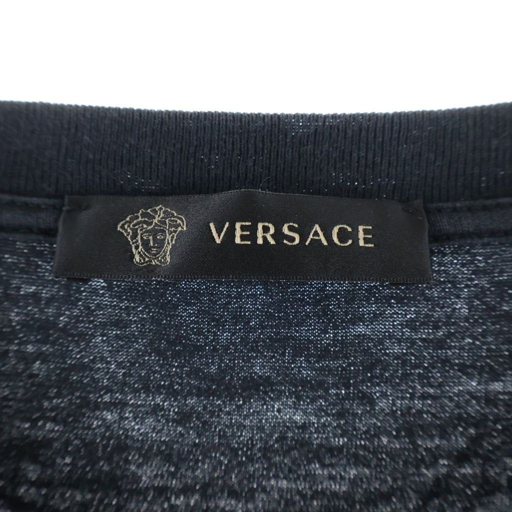 VERSACE(ヴェルサーチ) T-Shirt メデューサプリント 半袖Tシャツ ブラック A83159