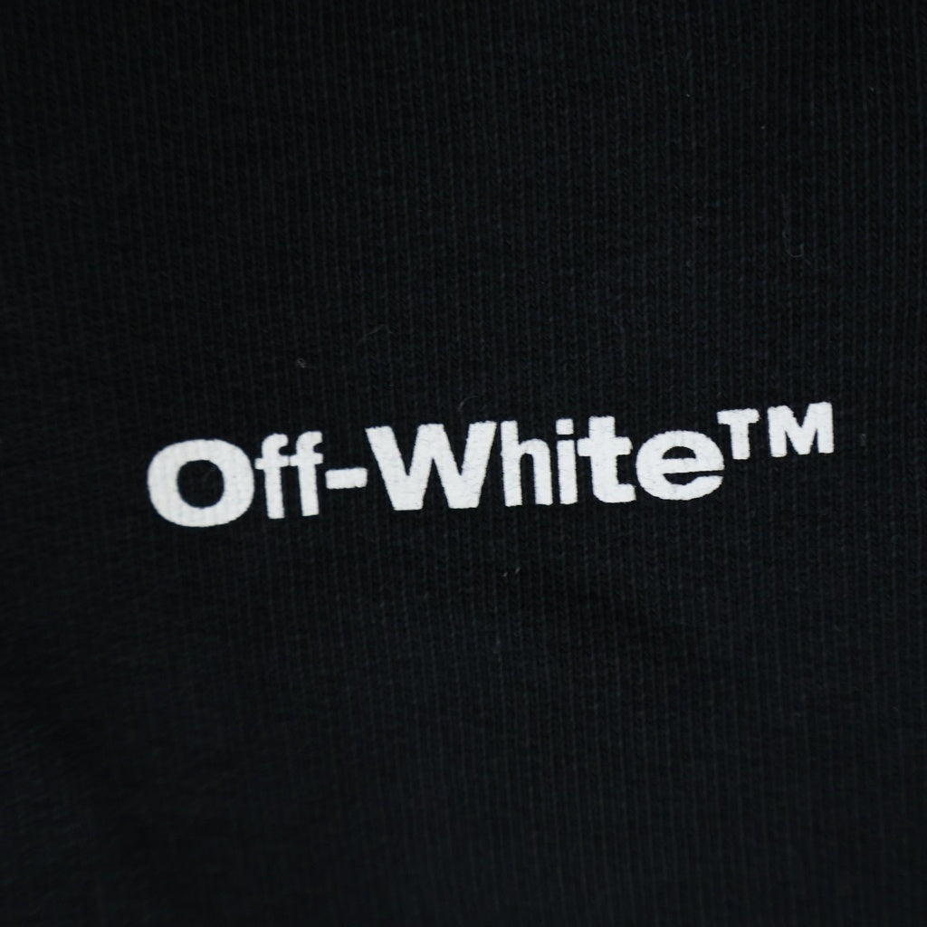 OFF-WHITE(オフホワイト) Sweat Shorts スウェットハーフパンツ ショーツ ブラック OMCI006C99FLE009