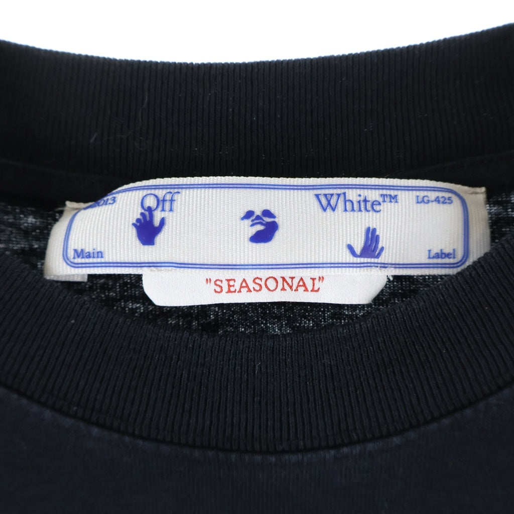 OFF-WHITE(オフホワイト) 23SS Caravaggio Print T-Shirt カラヴァッジョ 半袖Tシャツ ブラック OMAA119S23JER001
