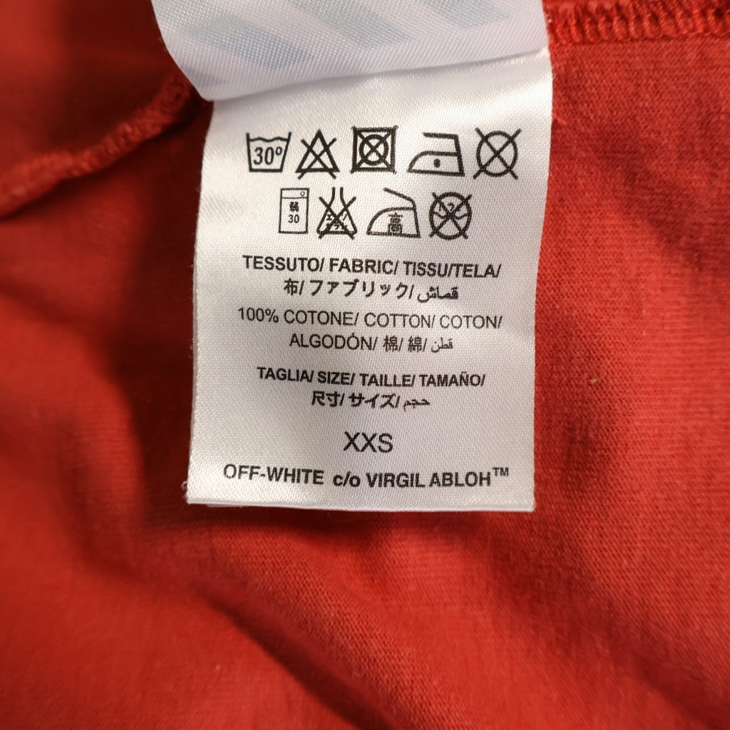 OFF-WHITE(オフホワイト) 17SS T-Shirt 半袖Tシャツ レッド