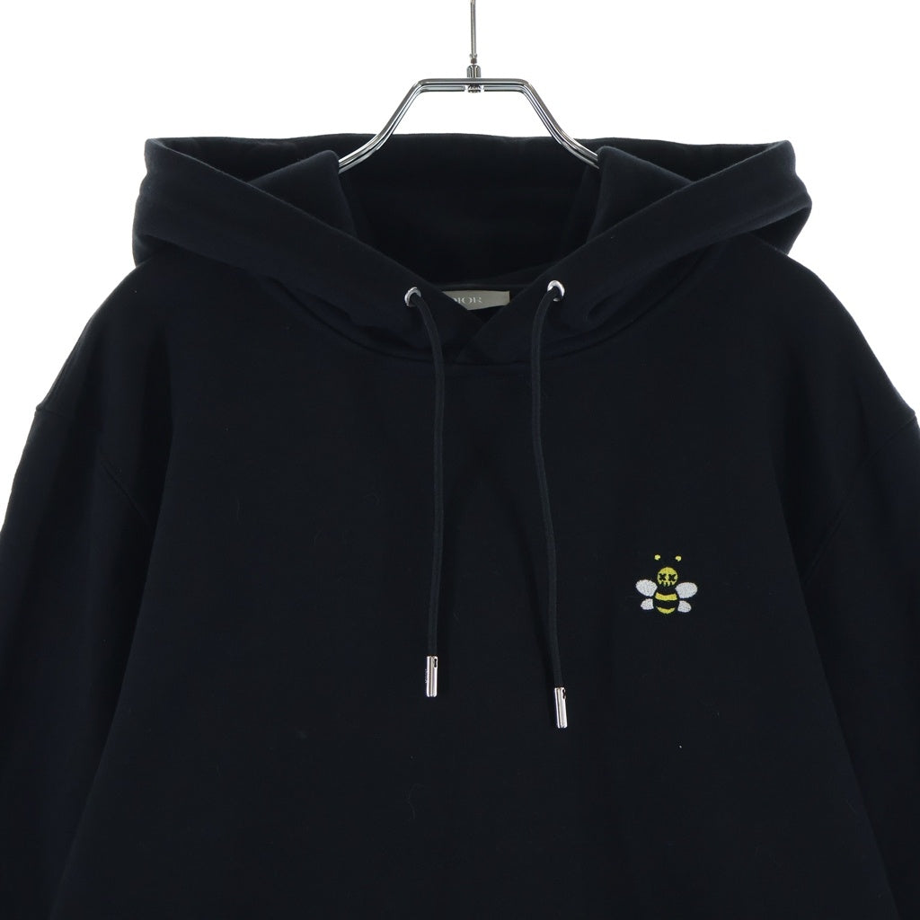 DIOR(ディオール) Bee Hoodie プルオーバースウェットパーカー フーディー ブラック 933J600B0531