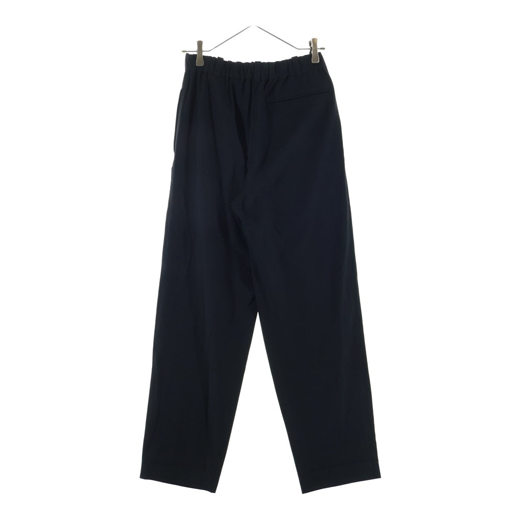 KENZO(ケンゾー) Pants ロゴ刺繍 キャロットパンツ ブラック FA62PA0275AI